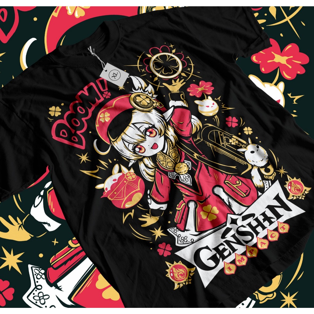 Kaos Klee Genshin Impact – Gaya Anime dan Manga