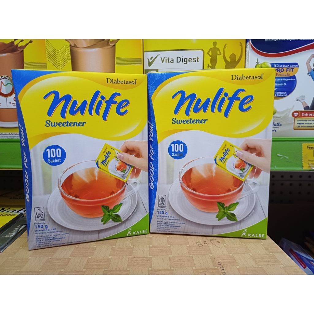 NULIFE SWEETENER isi 100pcs