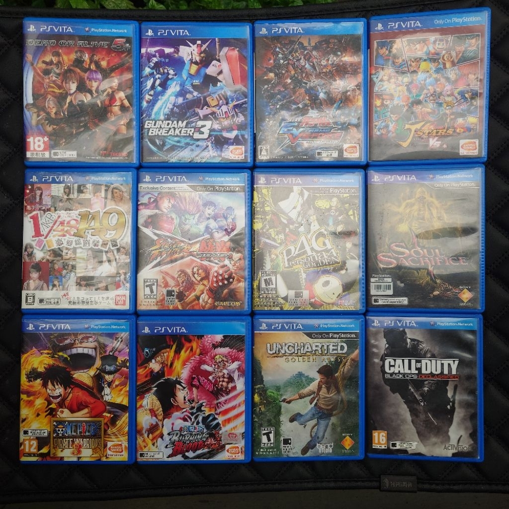 Kaset PS VITA 2nd Fungsi normal