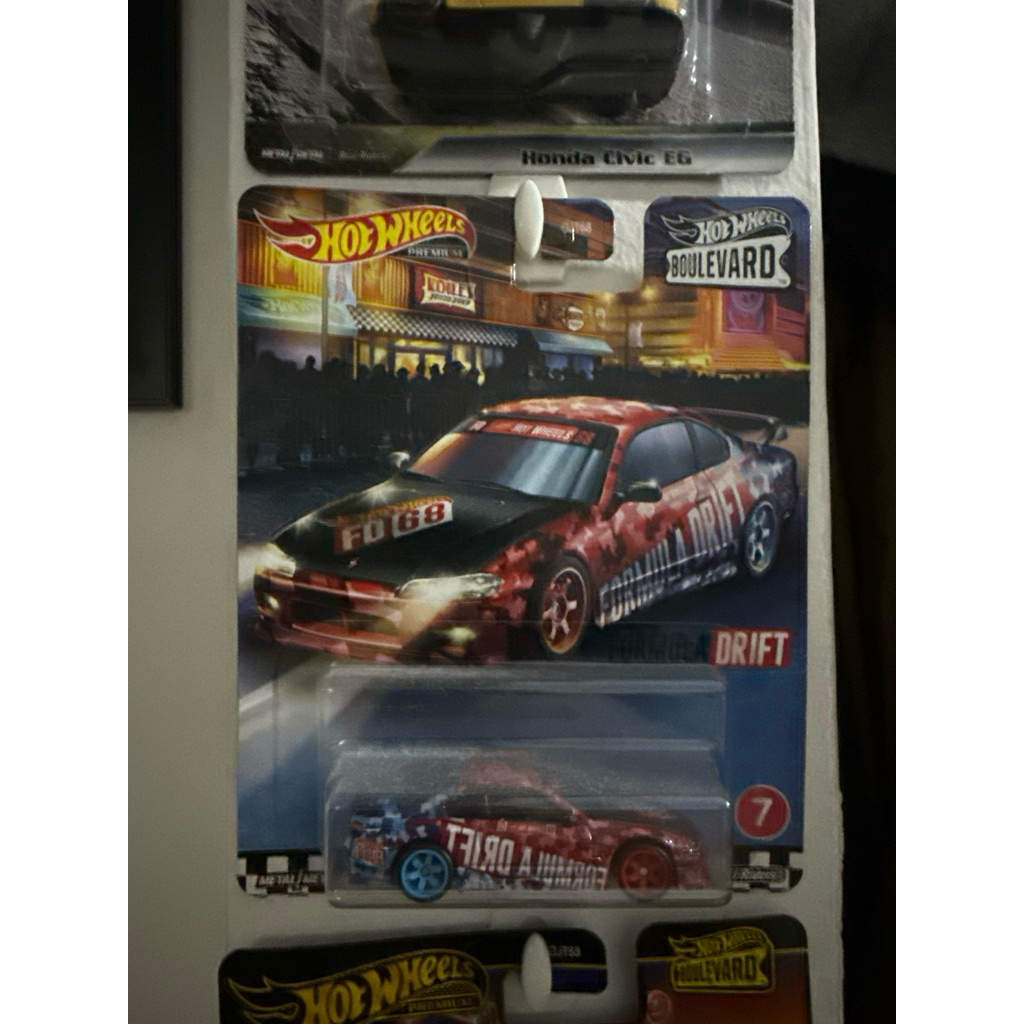 Hotwheels Premium Nissan Silvia S15 Formula Drift