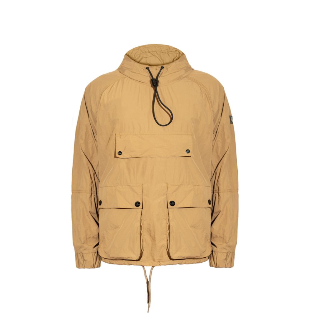 Prung Ezkurza Smock Jacket Casuals Football Jaket Warna Mustard