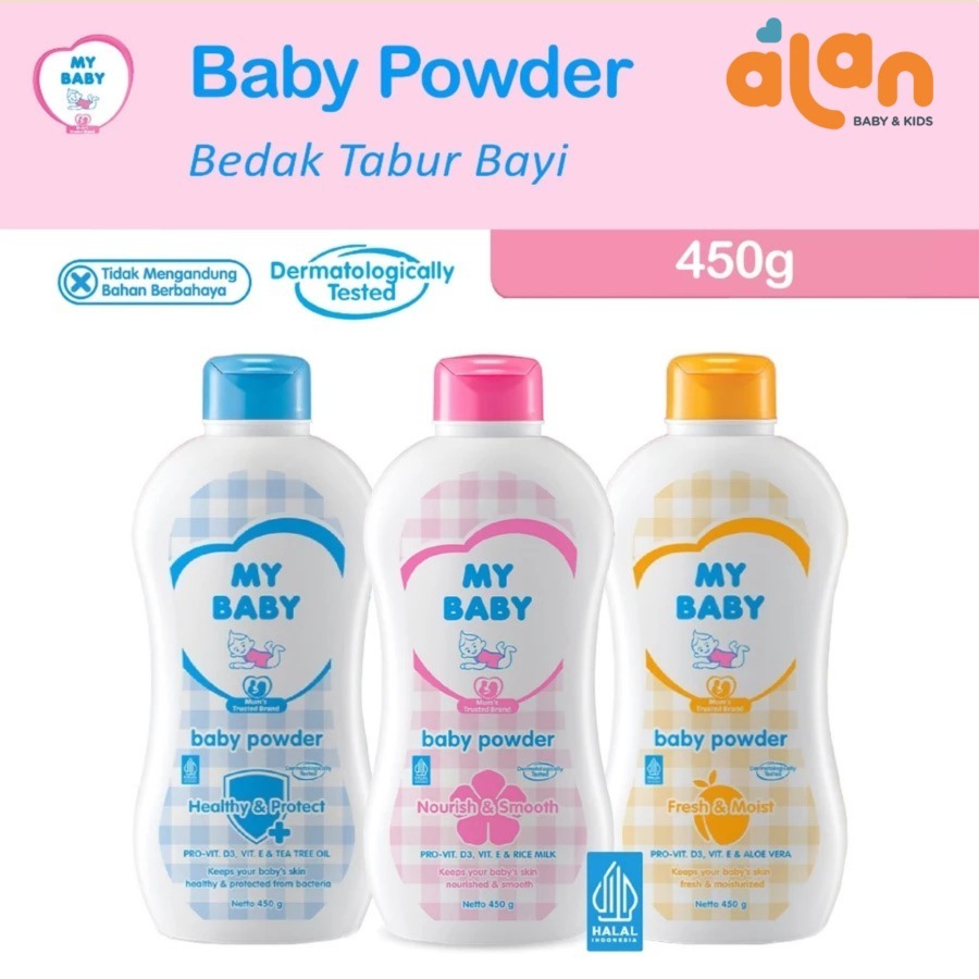 My Baby Powder 450gr Bedak Bayi