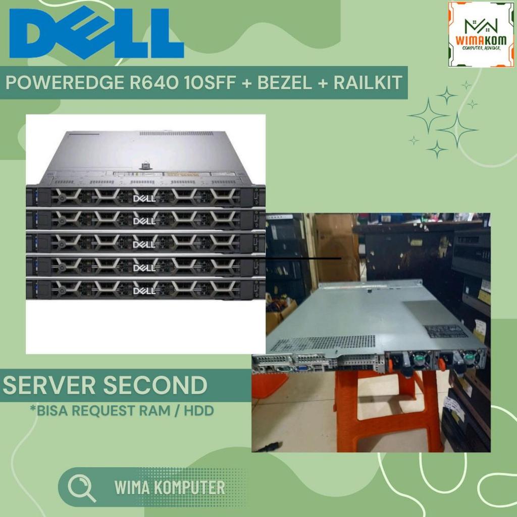 Server DELL R640 Xeon Gold 6138 Ram 128GB SAS 1TB x2 (N)