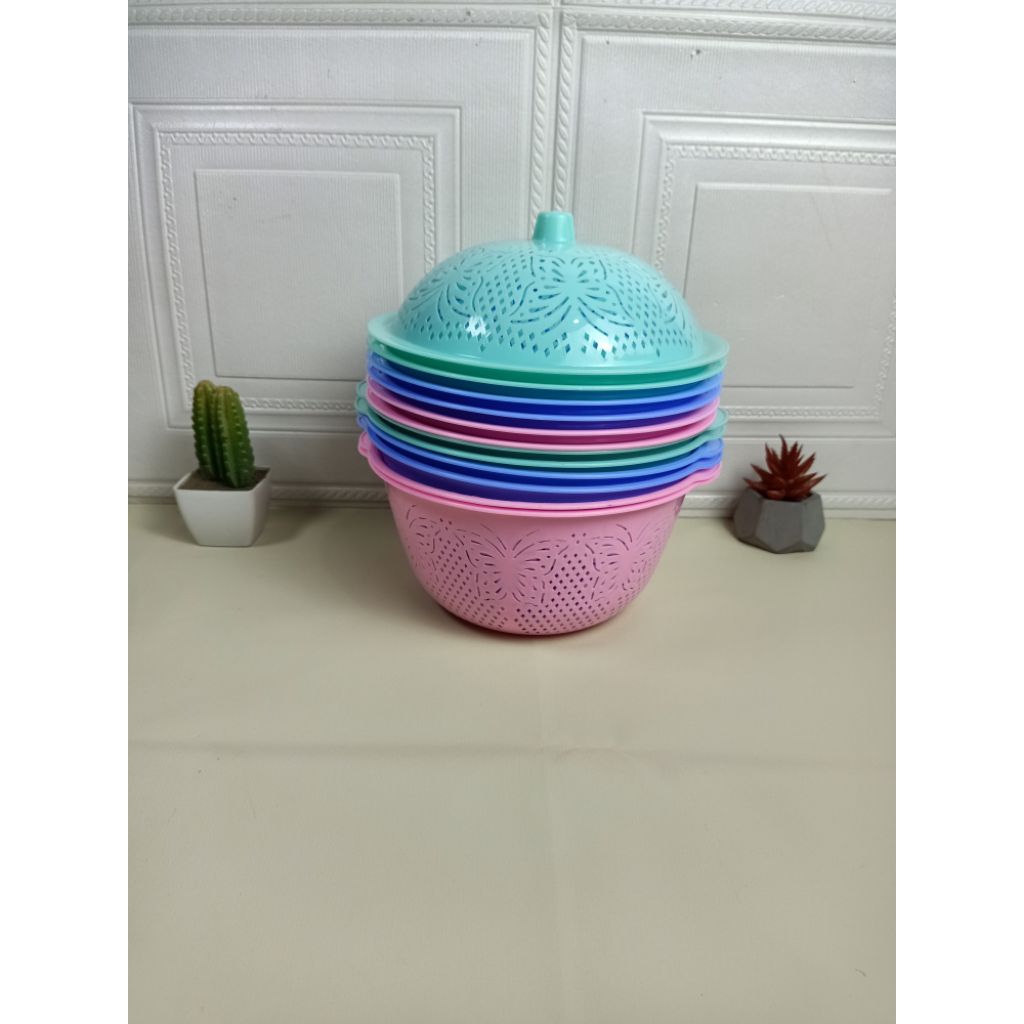 6 Pcs Keranjang Wakul Nasi Cornelius 492 / Keranjang Wakul Berkat Hajatan Dengan Tutup