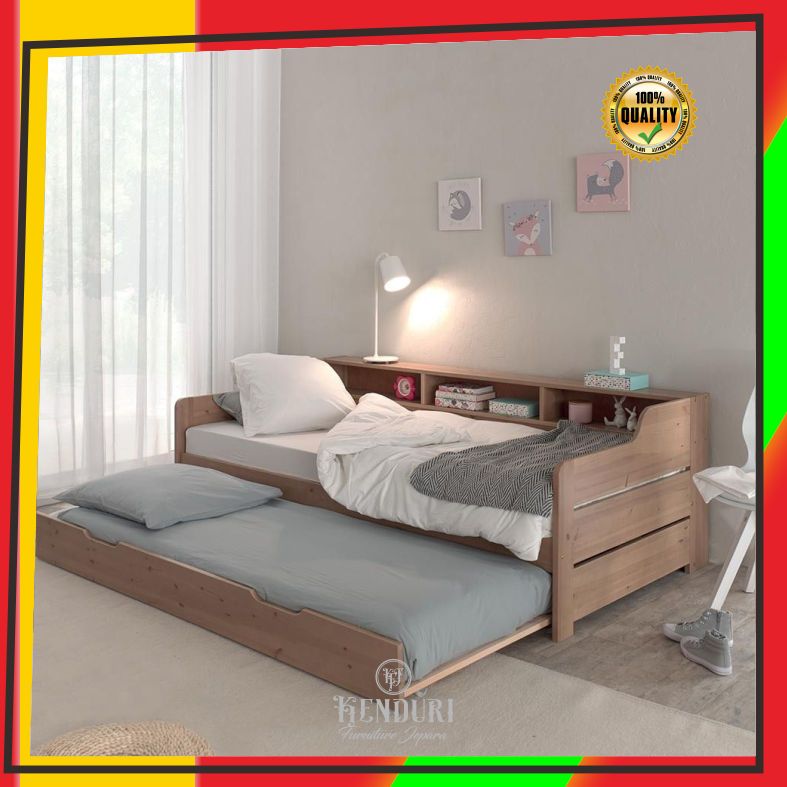 Divan Tempat Tidur Anak Sorong 100 x 200 cm