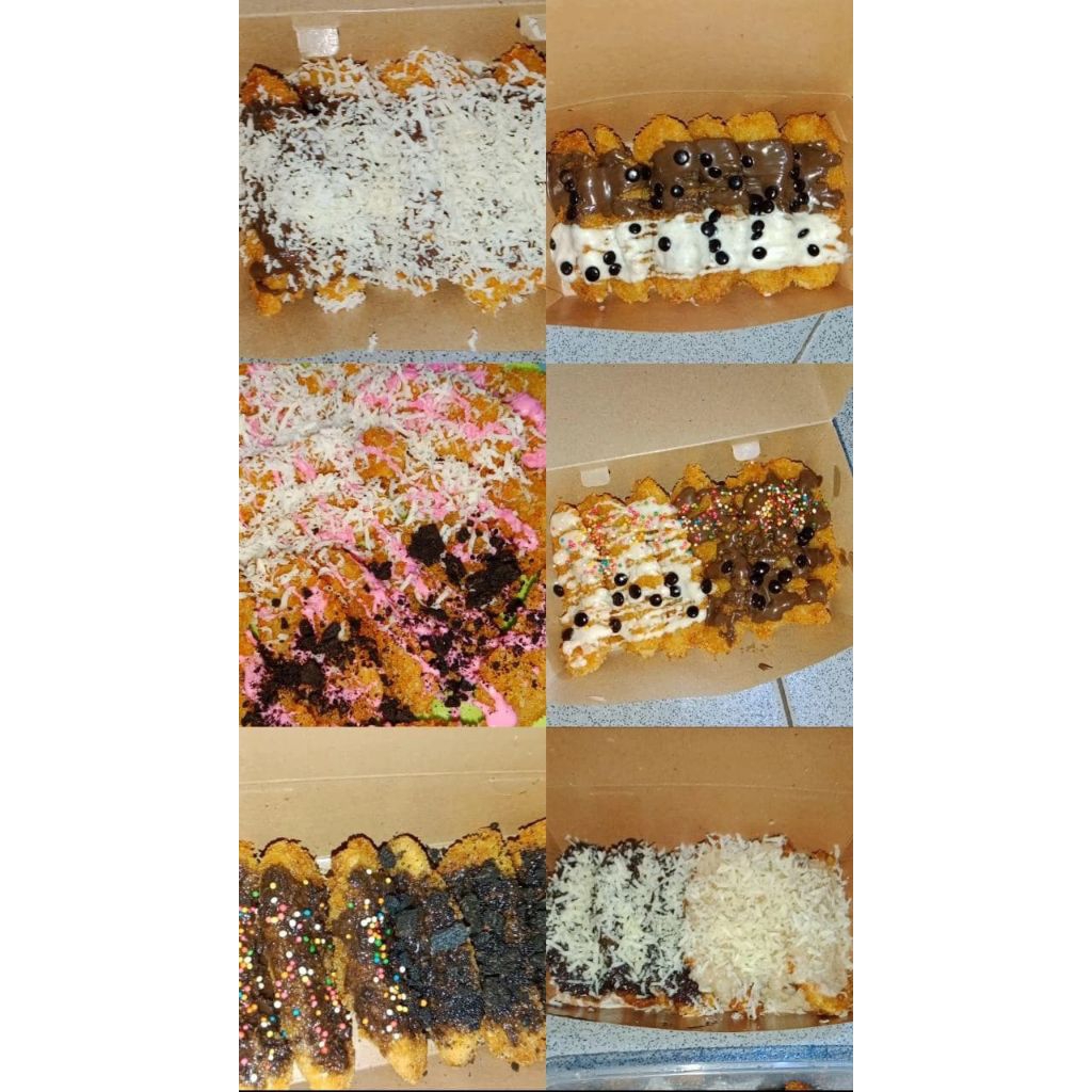 CEKER MERCON BAKSO MERCON PISANG CRISPY KUPANG UBI COKLAT KUPANG UBI KEJU