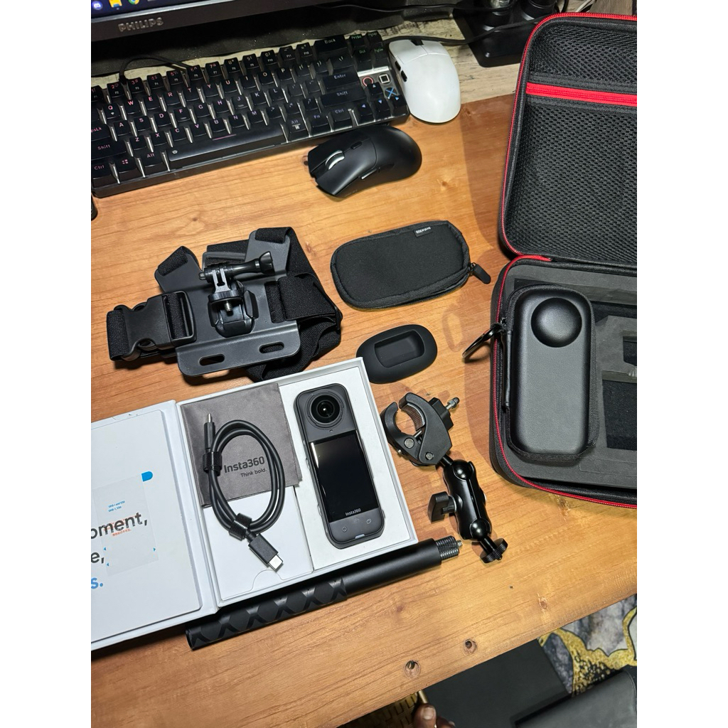 insta360 x5 second like new