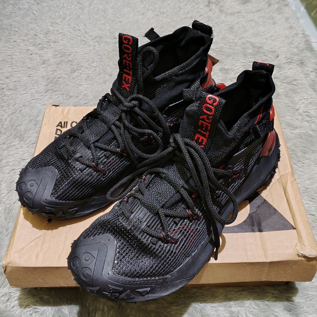 Sepatu Running Outdoor Nike ACG GORETEX Mountain Fly size 40 insole 25 cm