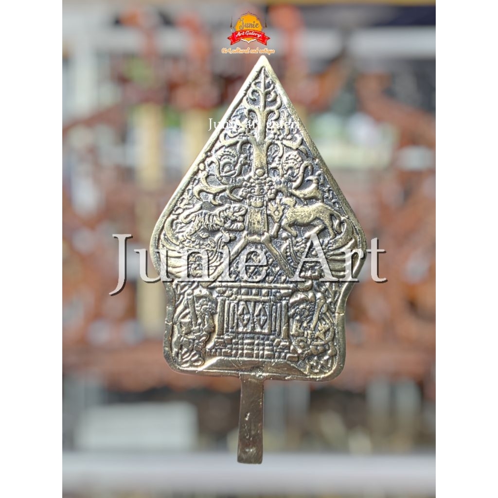 Gunungan Wayang Kuningan 20 Cm