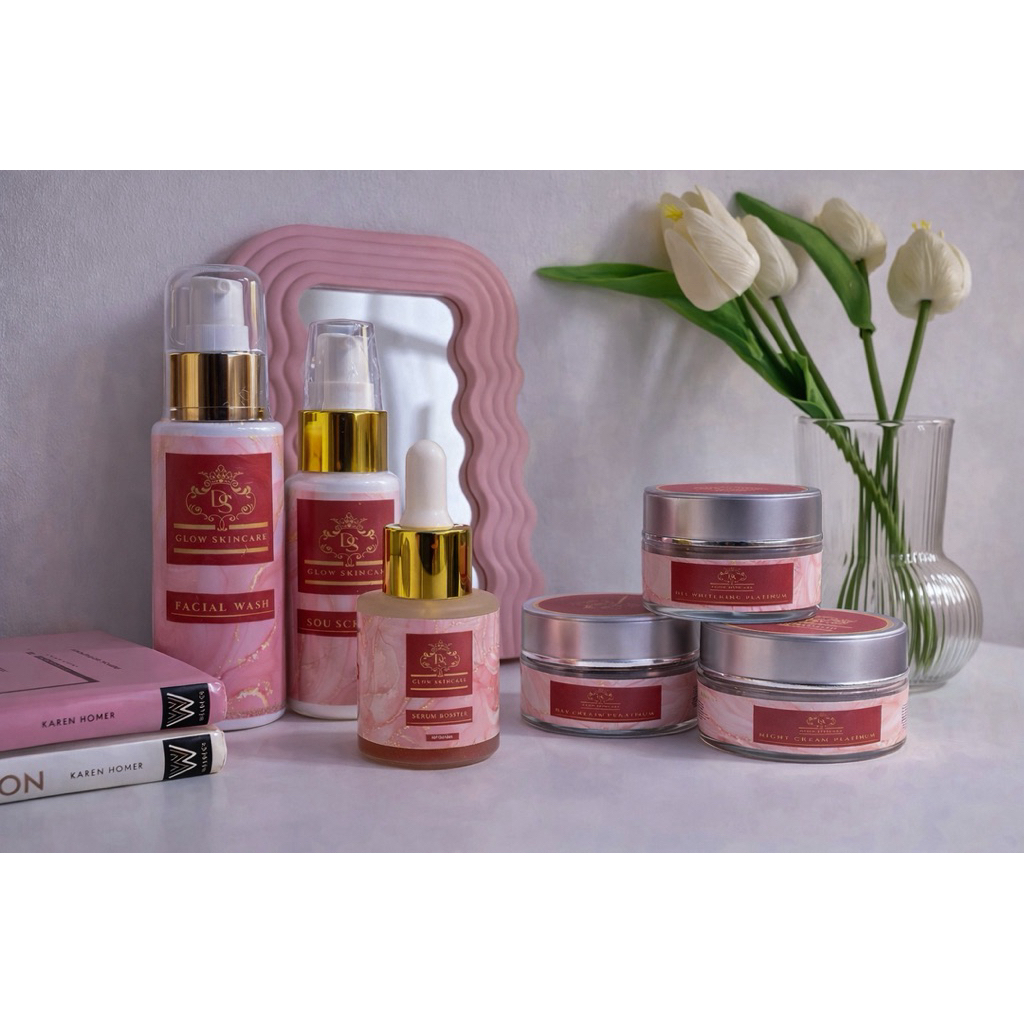 1 PAKET DS GLOW SKINCARE-PLATINUM SERIES ( Free Gift )