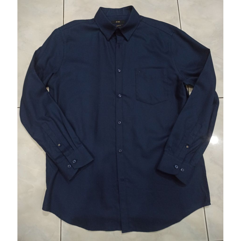 Kemeja Pria Jobb Brioni lengan panjang