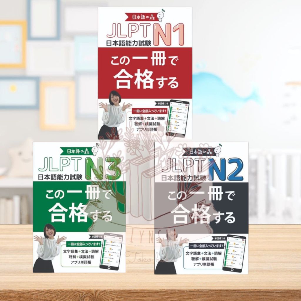BUKU JLPT N1, N2, N3