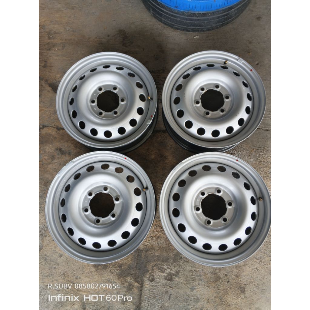 velg kaleng ORI bawaan Hilux ring 17 pcd 6x139