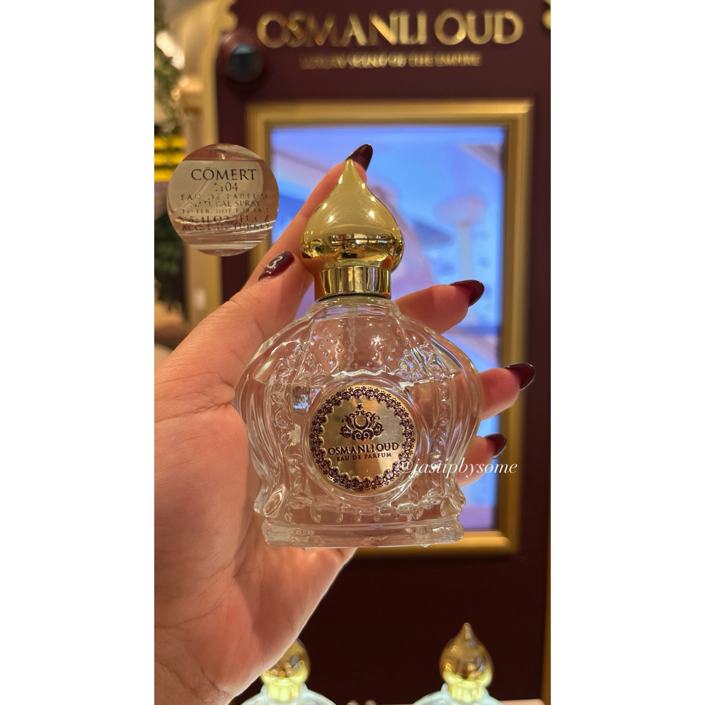 (JastipKL) Osmanli Oud CÖMERT EDP 65 ml | Parfum Unisex Clean Woody Elegant Made in Turkey