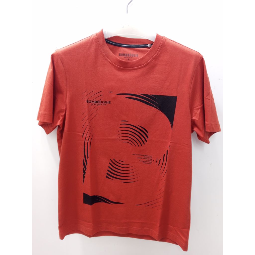 kaos lengan pendek bomboogie original