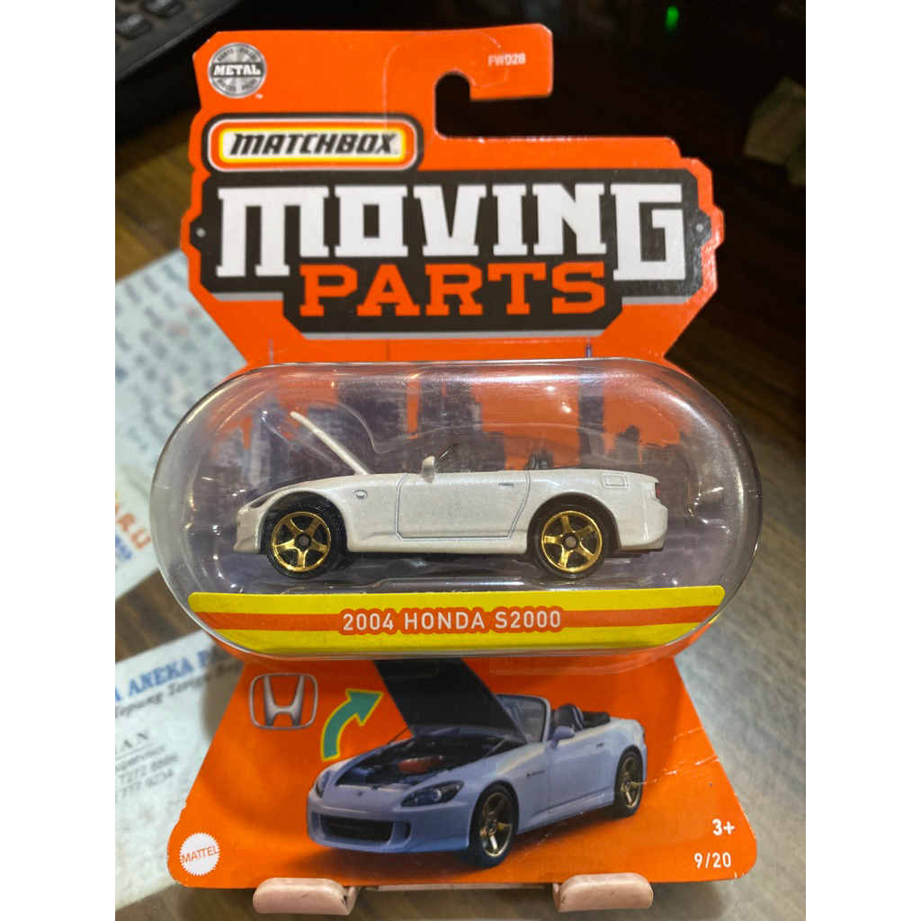 Matchbox moving parts 2004 HONDA S2000