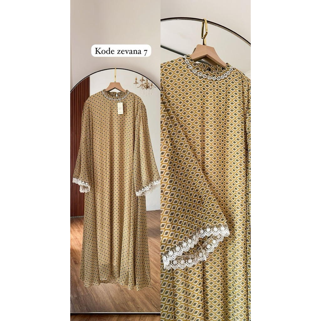 Yoya – Zevanna Dress – Gamis Wanita Payet Premium Mewah Elegan