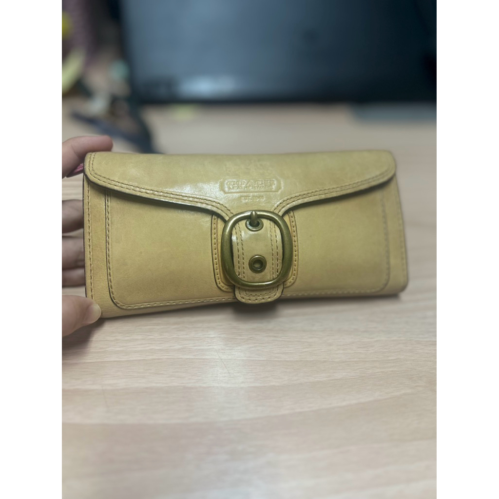 SOLD Dompet Panjang Wanita - Dompet Coc Bleecker - Dompet coach