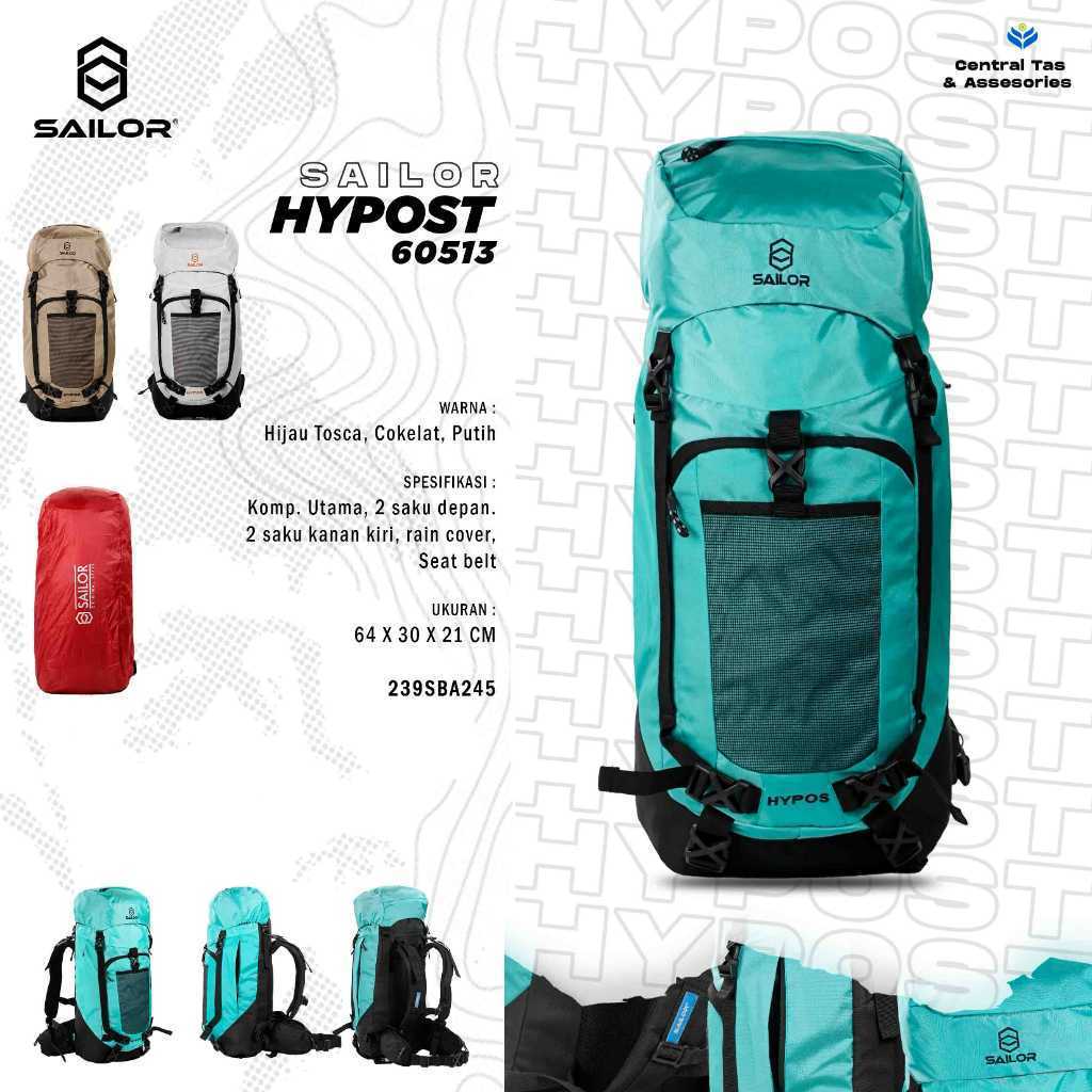 Tas Ransel Gunung / Carrier 40 Liter Hypos Sailor 60513