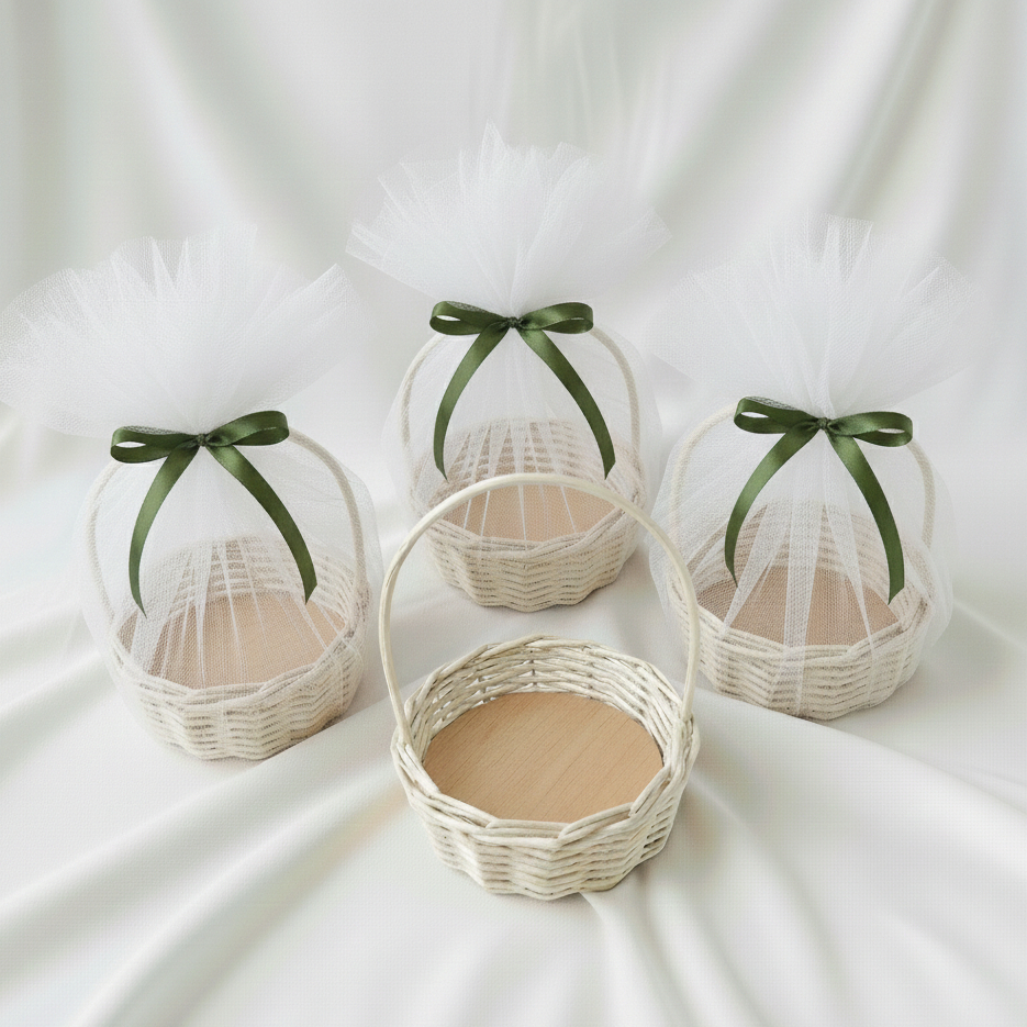 Keranjang Rotan Bulat Parcel Hampers Keranjang Rotan Bulat Murah