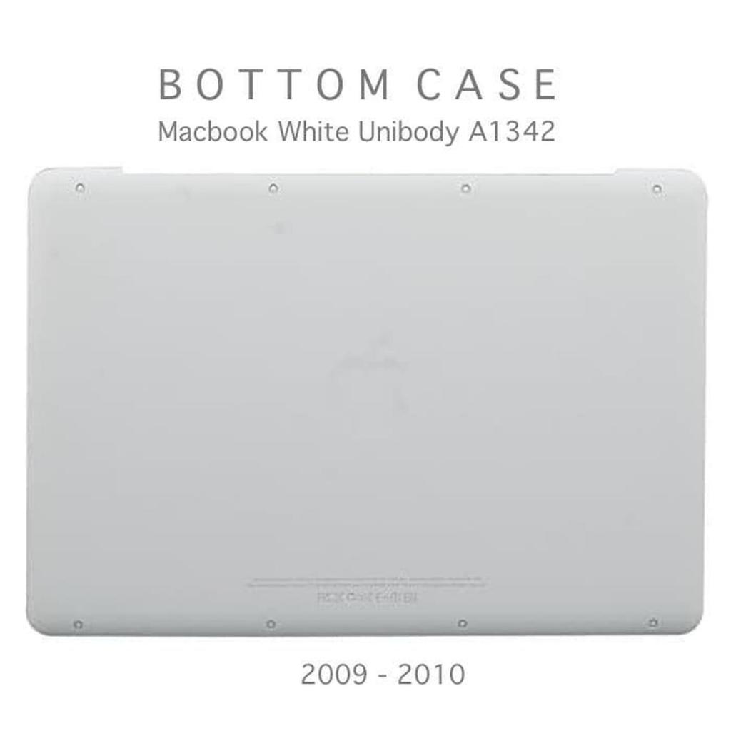 Casing Bawah Macbook White Unibody A1342 - Bottom Case Tutup Bawah Bottom Cover Macbook Wite Unibody