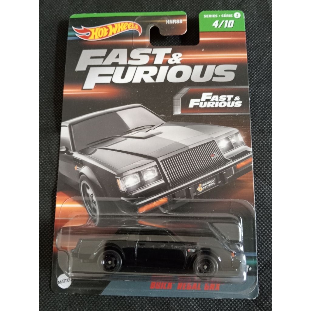 HOT WHEELS FAST FURIOUS BUICK REGAL GNX