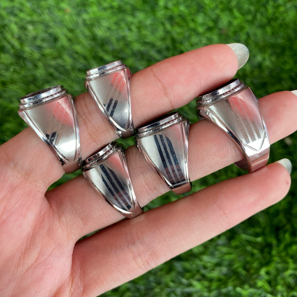 Cincin Monel Doff Stainless Handmade Premium | Ring Monel (model doff)