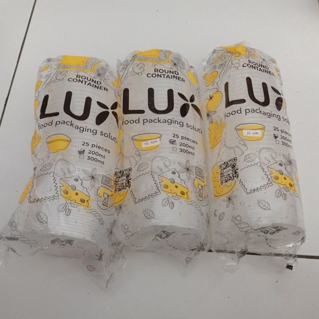 Thinwall Bulat Lux 200ml 25pcs