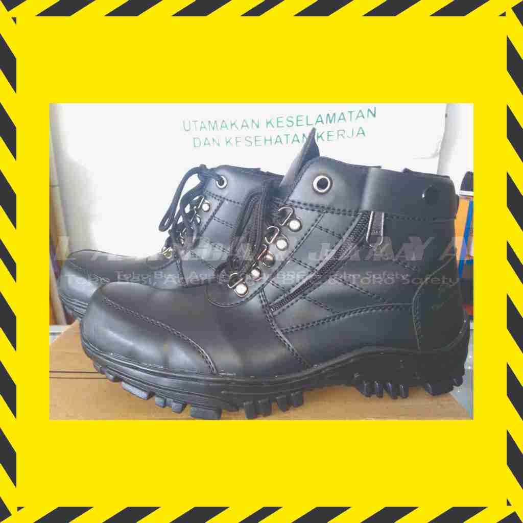 Sepatu Safety / Safety Boots / Sepatu Proyek Crocodile Hitam MURAH