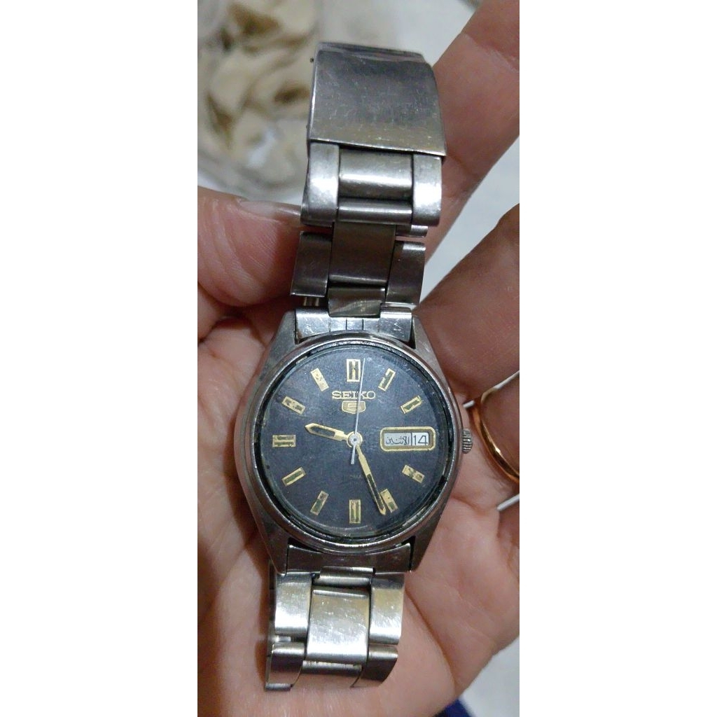jam tangan second original seiko5 automatic