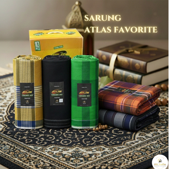 sarung atlas 1Kodi (20pcs) | peralatan shalat