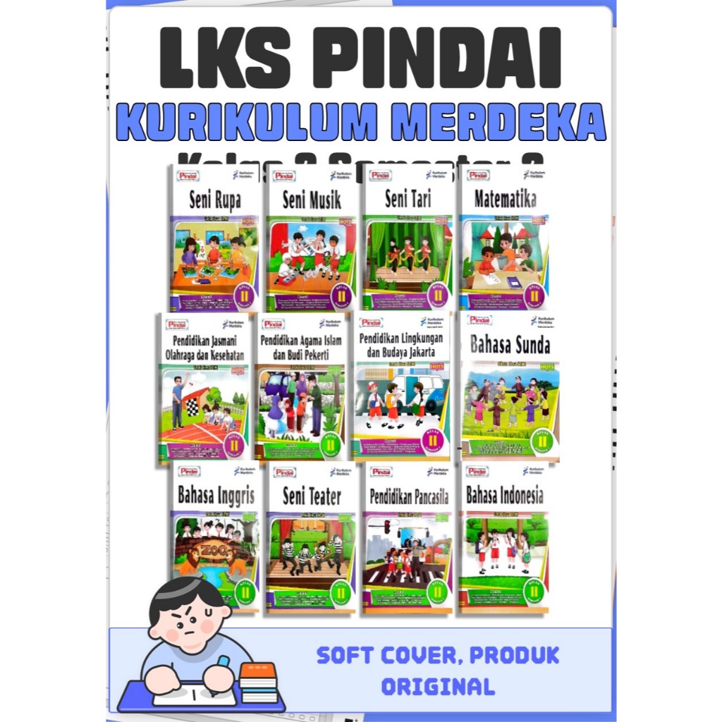 LKS PINDAI KELAS 2 SEMESTER 2 KURIKULUM MERDEKA (ARYA DUTA) (2024)