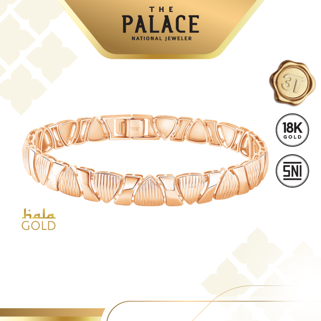 Hala Gold Hazkia Collection Bracelet / Gelang Tangan