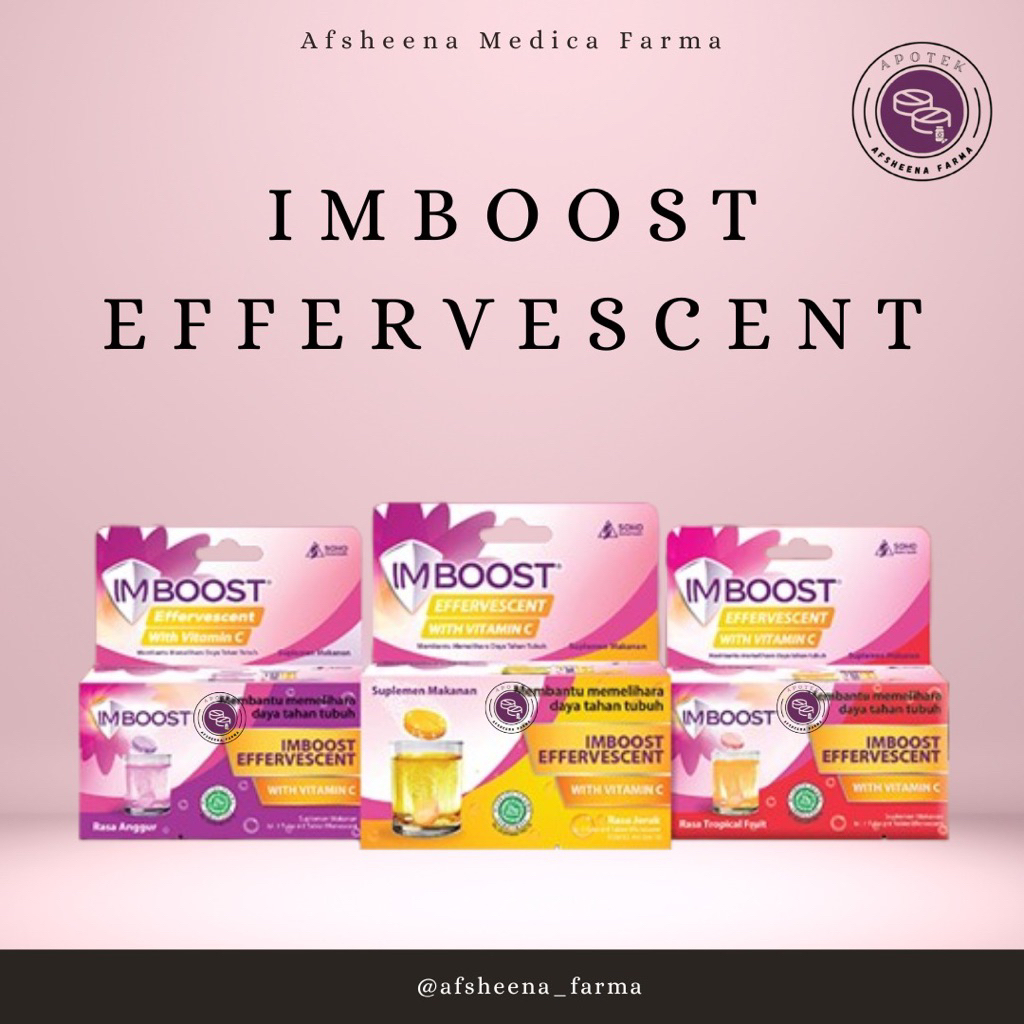 Imboost Efferfescent | suplemen kesehatan