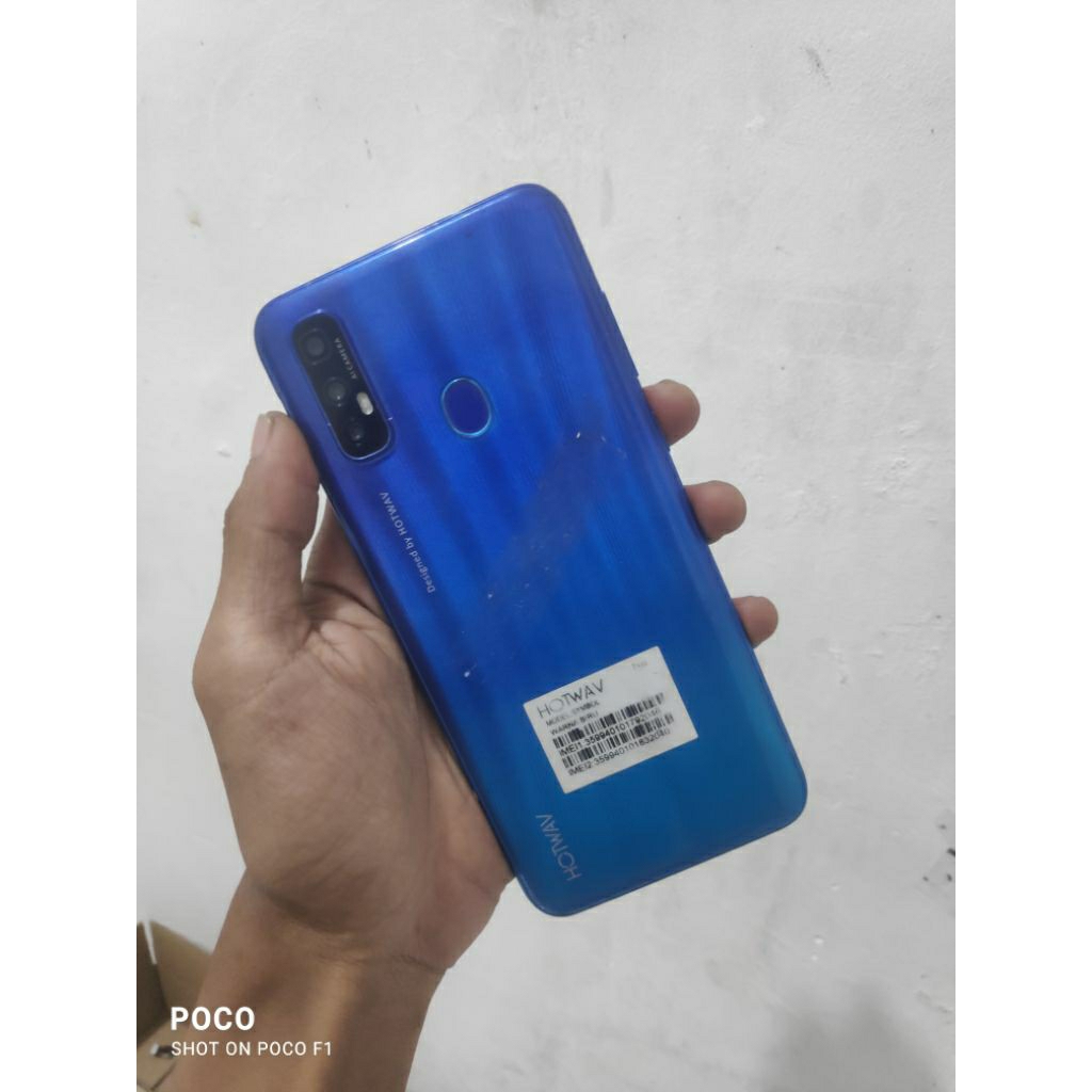 Hotwav R60 kondisi mesin Hidup Lcd pecah