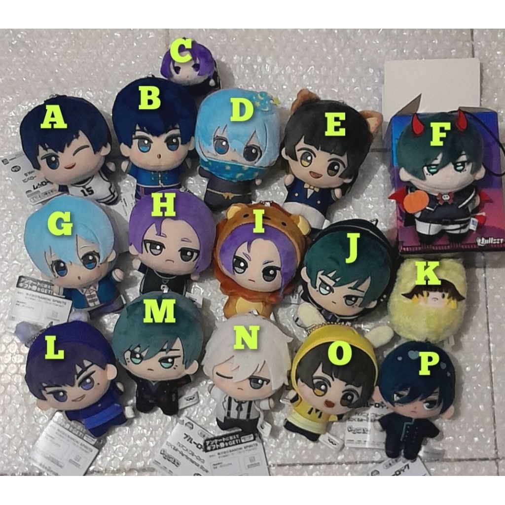 Plush Anime Blue Lock