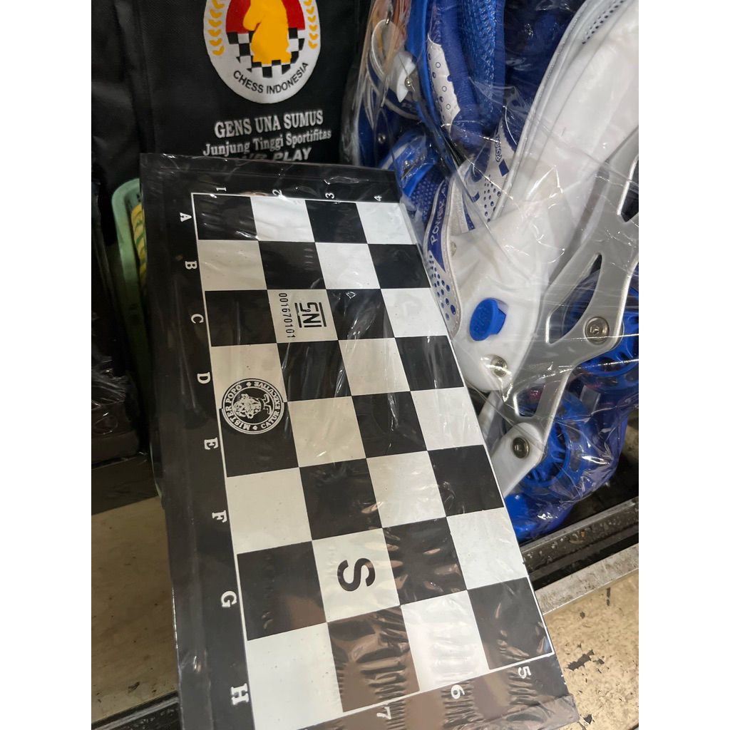 catur plastik lokal set catur