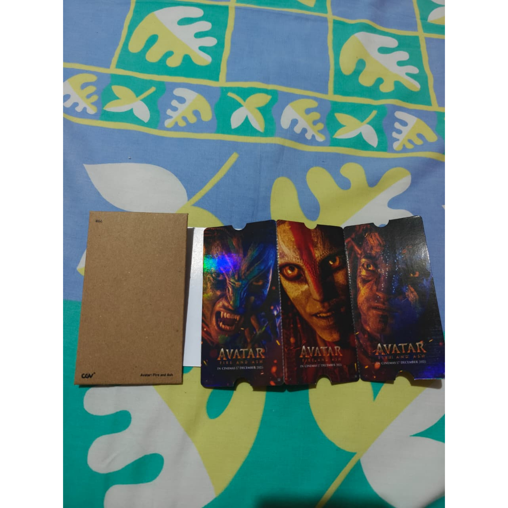 CGV Collectible Ticket Avatar: Fire and Ash