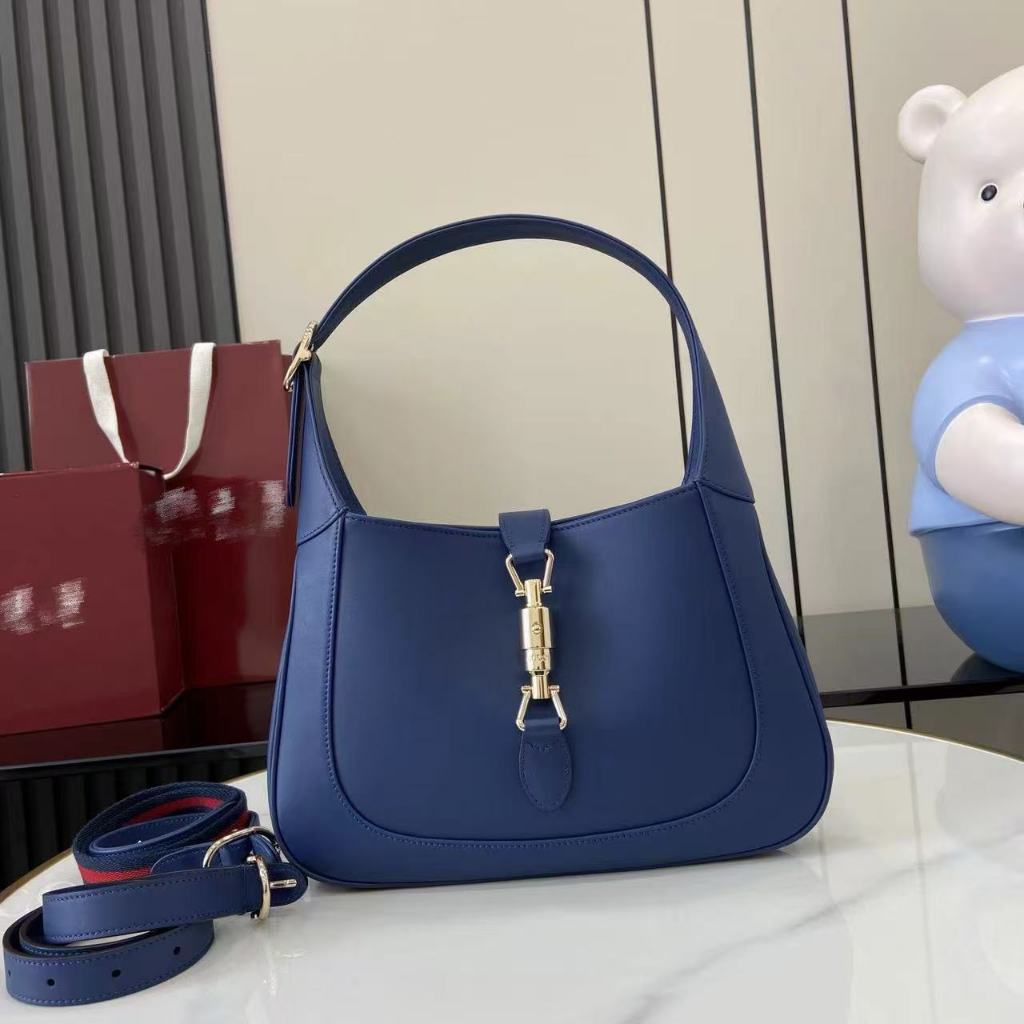 Preorder – Shoulder Bag Kulit GC Jackie 1961 Tas Wanita Kulit Asli Half Moon Bag Tas Bahu Fashion