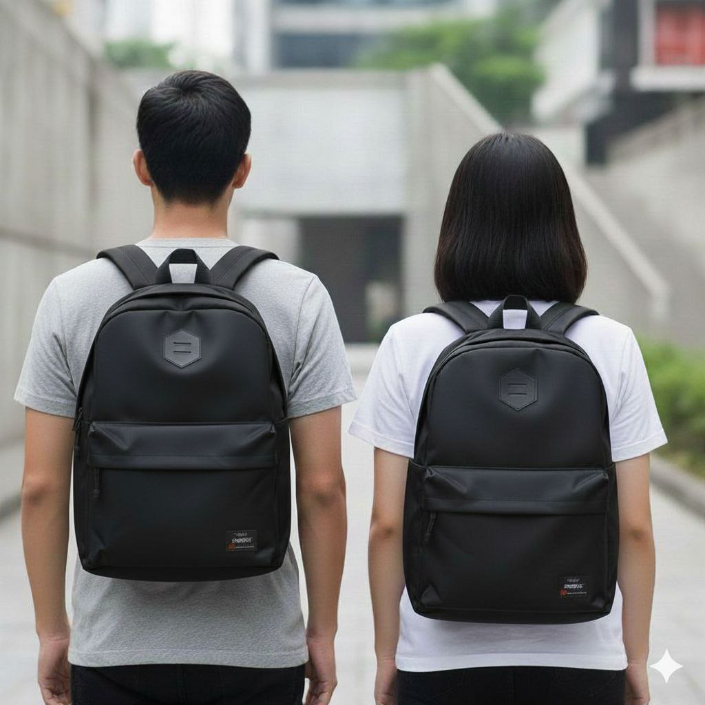 Tas Ransel Webing Premium Tas Sekolah Unisex Tebal