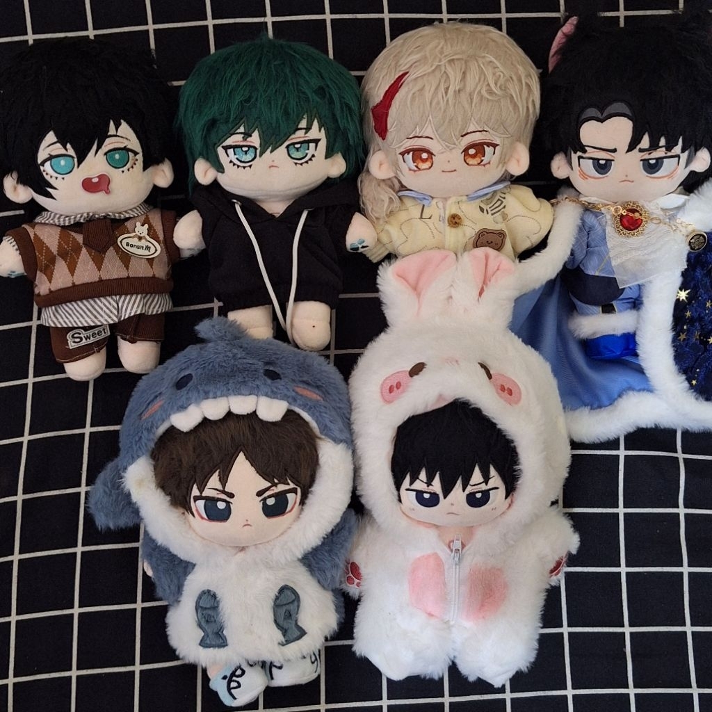 Itadoll/Boneka Skeleton Anime Itoshi Rin, Levi Ackerman, Eren Yaeger, Kaederhara Kazuha, Megumi Fush