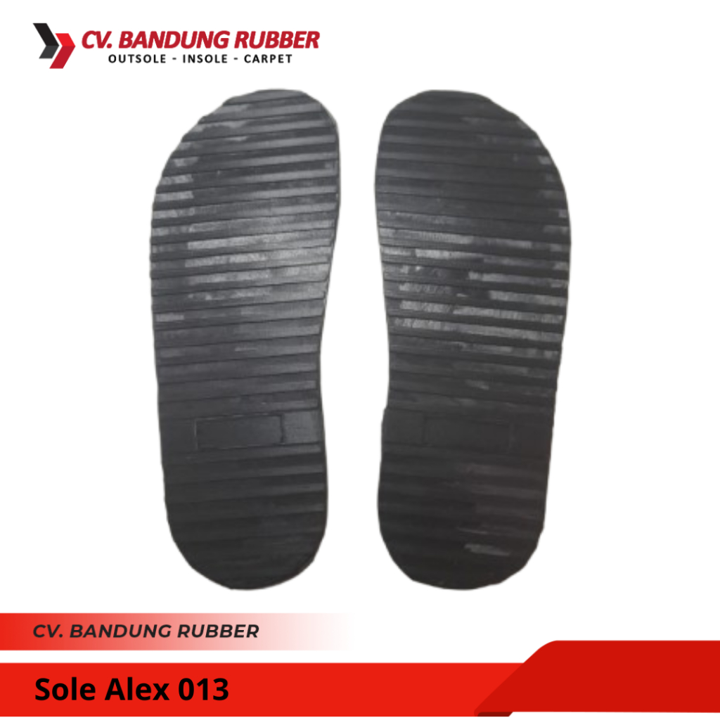 Outsole Karet Alex 013  untuk Sandal Sepatu Pria Sol Alas Sandal Puyuh Sol Sandal Casual Sol Sandal 