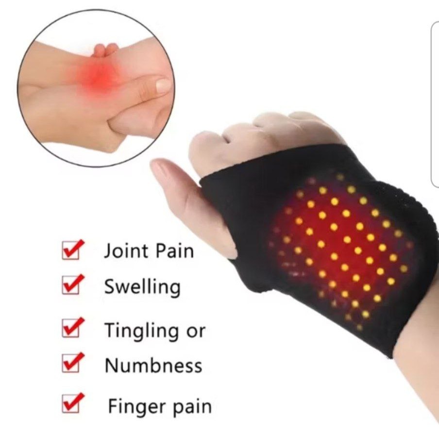 alat terapi deker pergelangan tangan Magnetik pelindung wristband