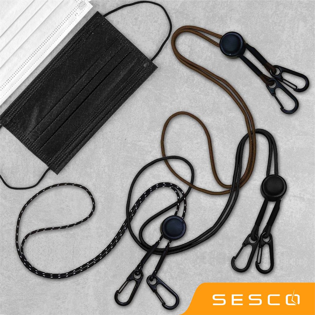 Strap Mask Paracord | Kalung | Gantungan | Tali Masker Hijab Aesthetic