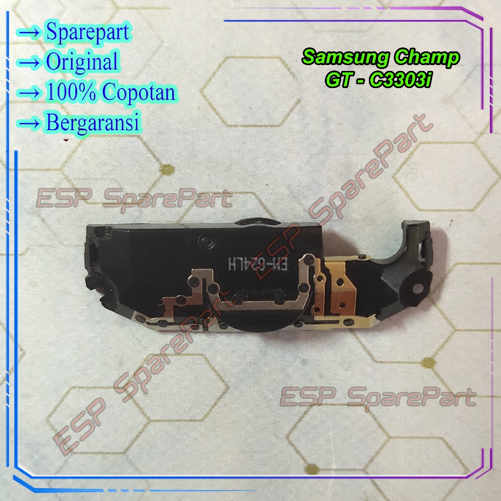 Buzzer Samsung Champ GT - C3303i Speaker Musik / Loudspeaker Copotan