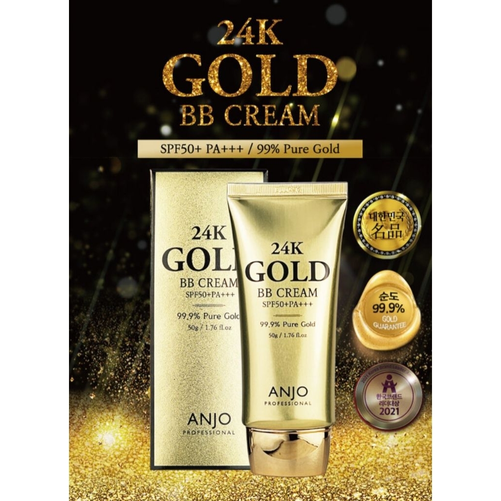 ANJO PROFESSIONAL 24K GOLD BB CREAM SPF 50 PA+++