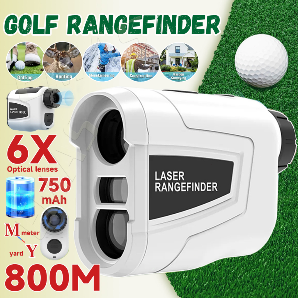Rangefinder Golf Rangefinder Teleskop Laser 800M Golf Hunting Golf Range Finder Digital Range Finder