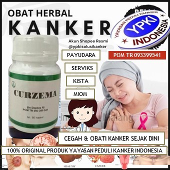 Herbal Kanker Payudara Serviks Tumor Bengkak Nyeri  ll Curzema Obat Luka Kanker Payudara II Obat Kan