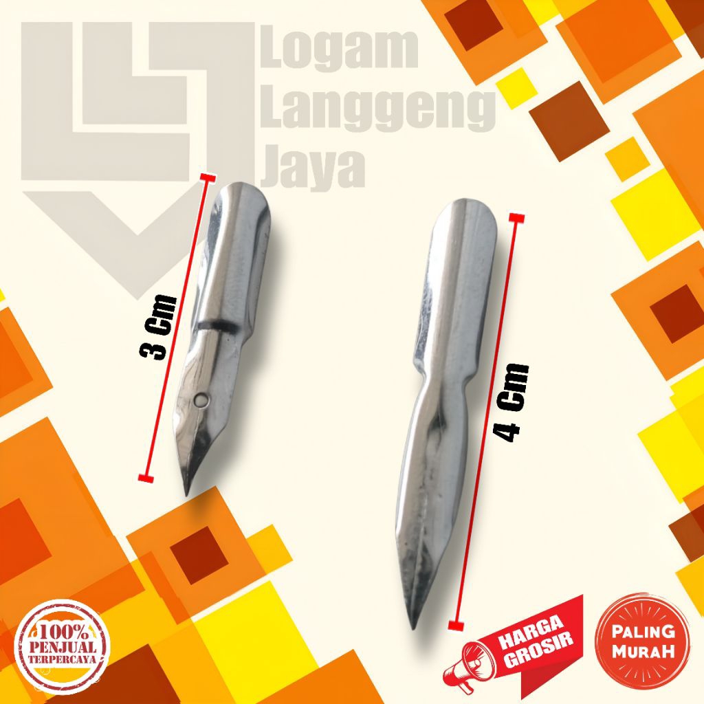 Mata Pena Tutul / Mata pena kaligrafi