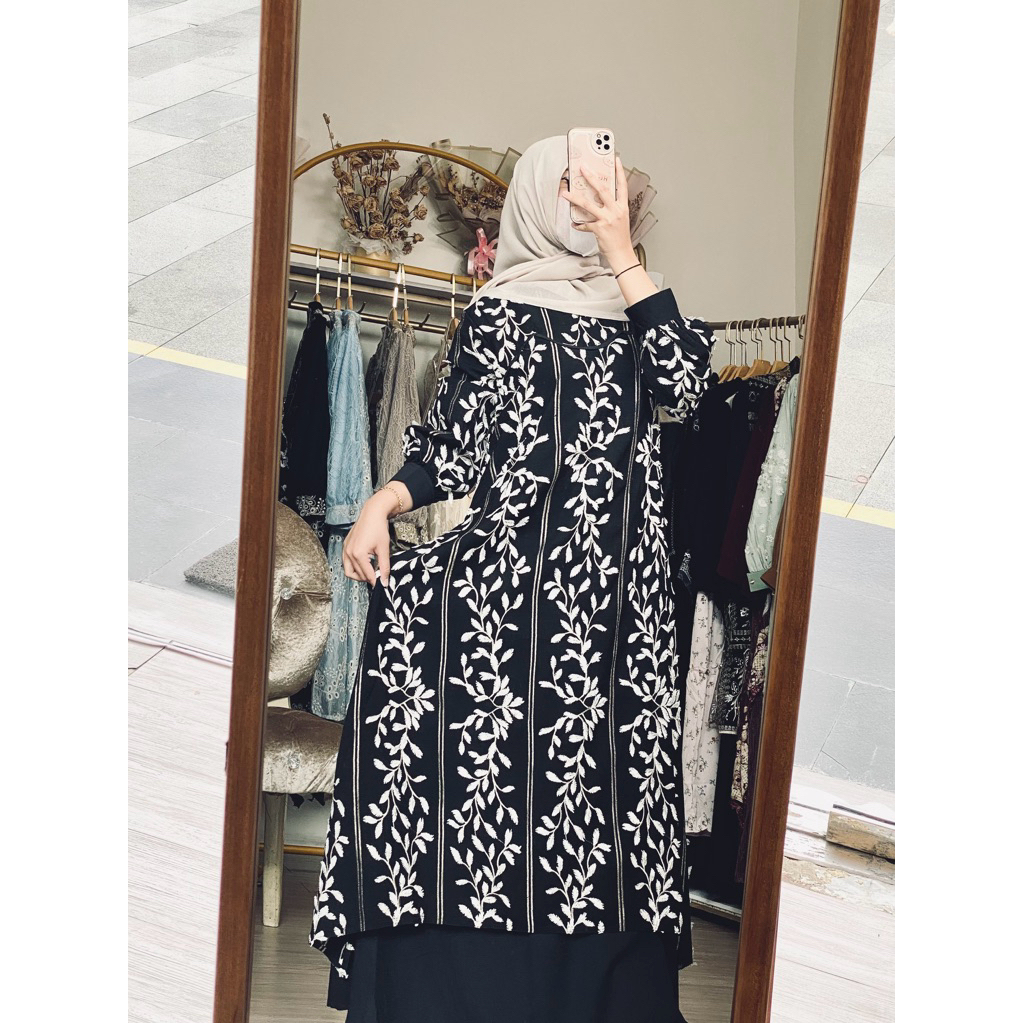 Gamis Kondangan Wanita Elegan | Dress Muslimah Mewah Simple | Gamis Pesta Modern Kekinian Gamis Katb
